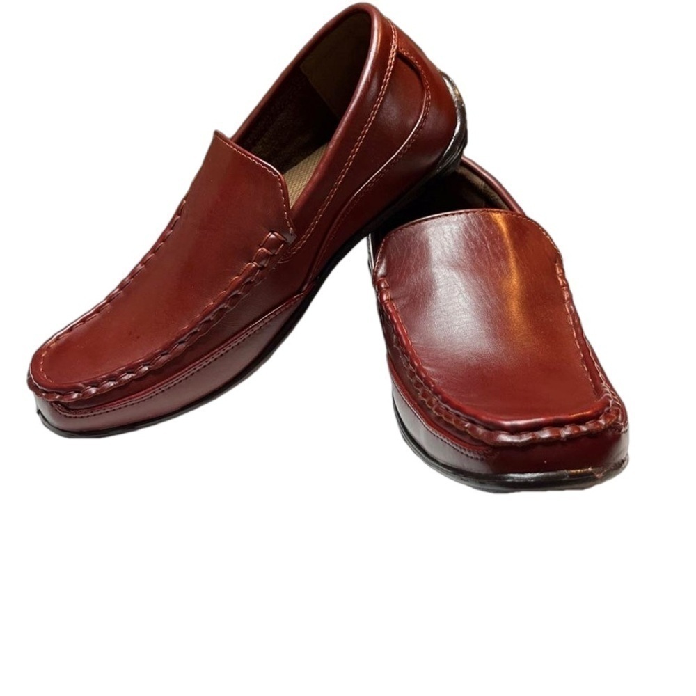 Deer Stag Kid's Booster Moc Toe Loafer, Size 5.5